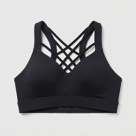 Strappy Crisscross Active Sports Bra