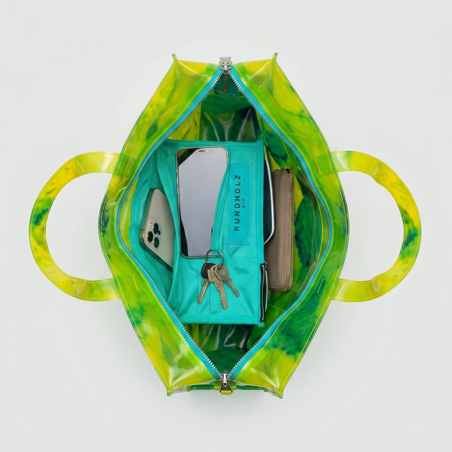 Vibrant Translucent Tote Bag