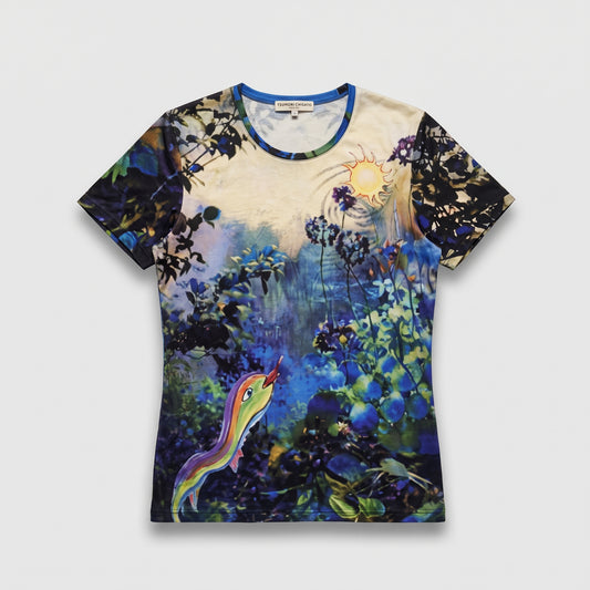 Graphic Printed Artistic Cotton Tee