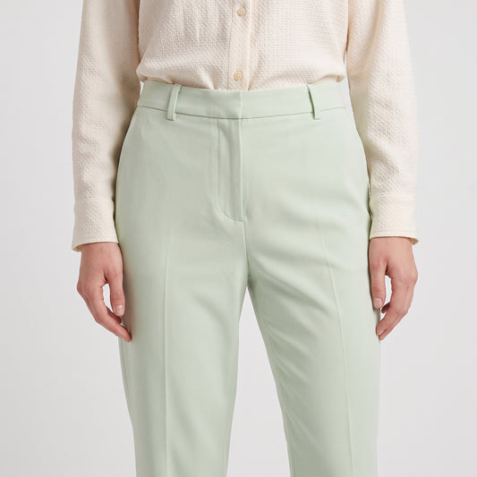 Tailored Pastel Slim Trousers