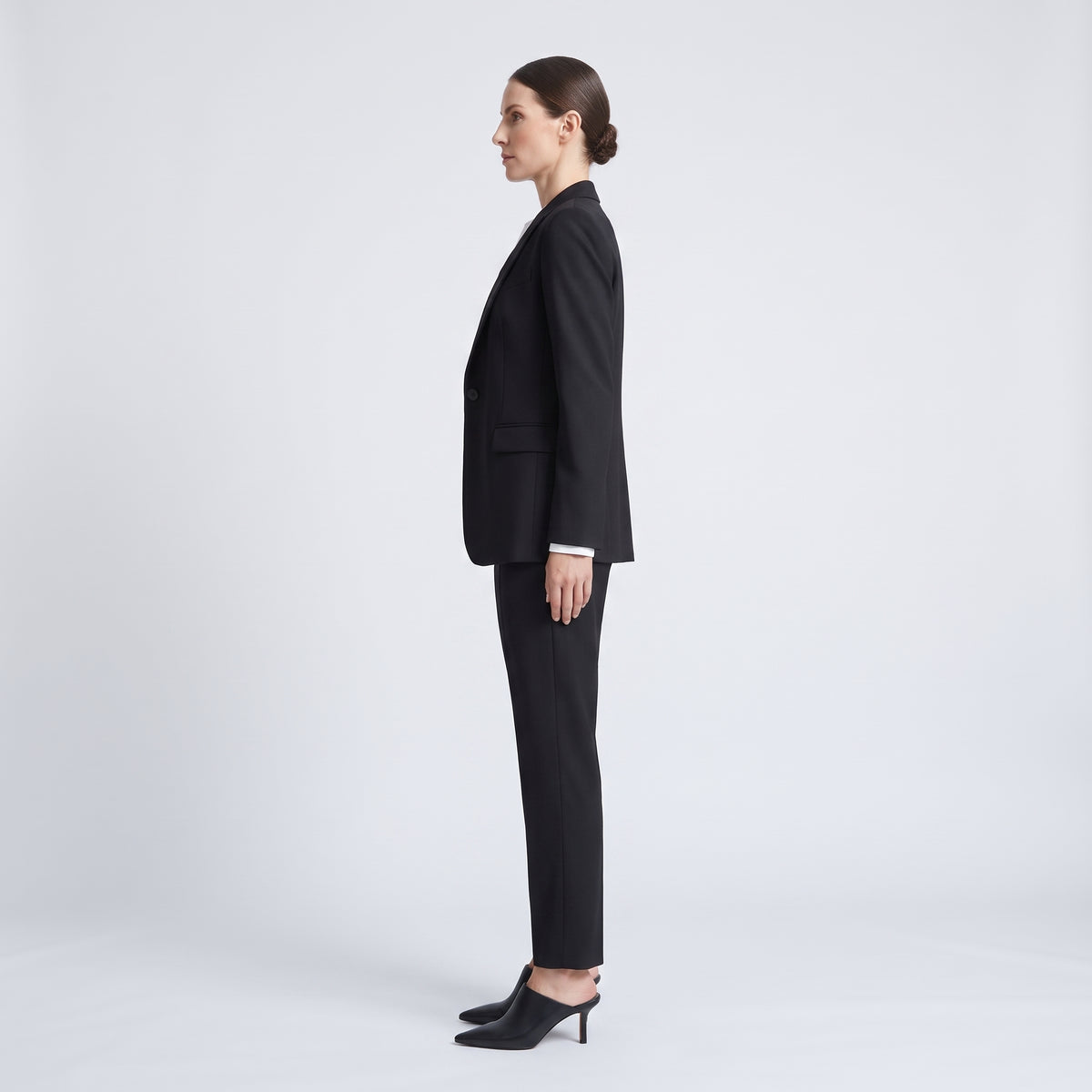 Classic Tailored Black Trousers