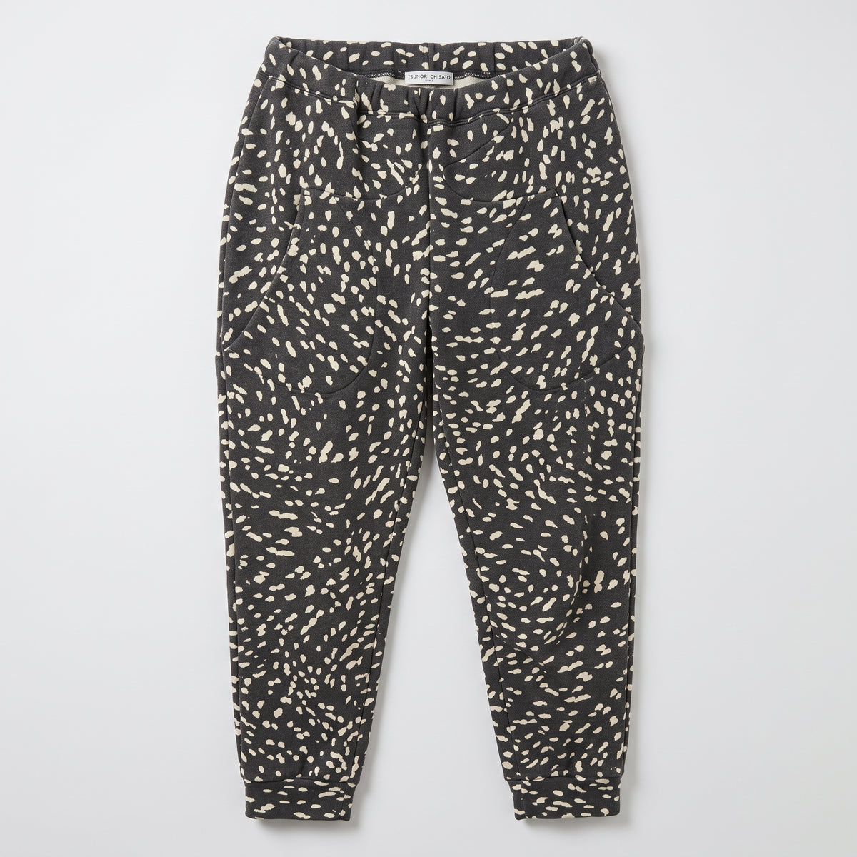 Abstract Print Cotton Joggers