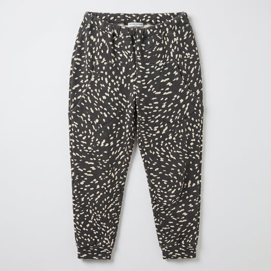 Abstract Print Cotton Joggers