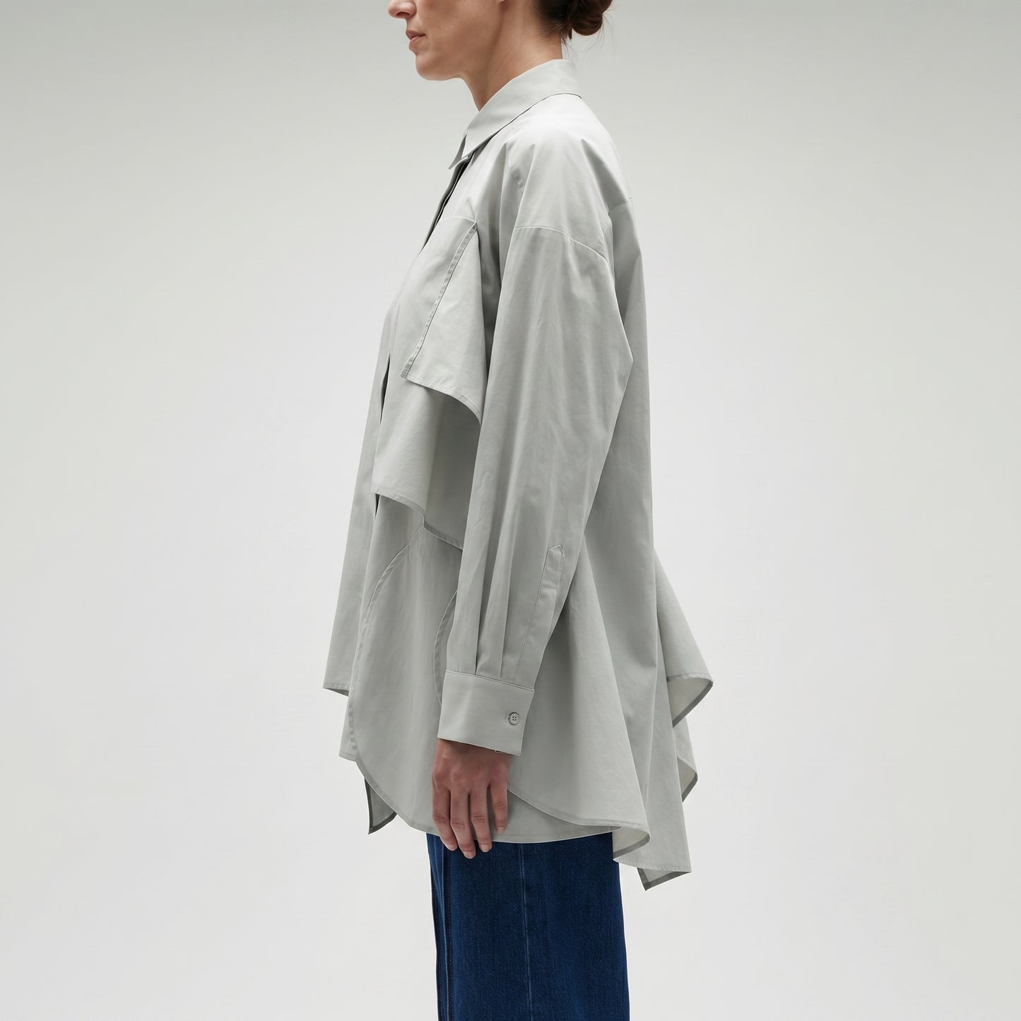 Architectural Panel Oversized Shirt