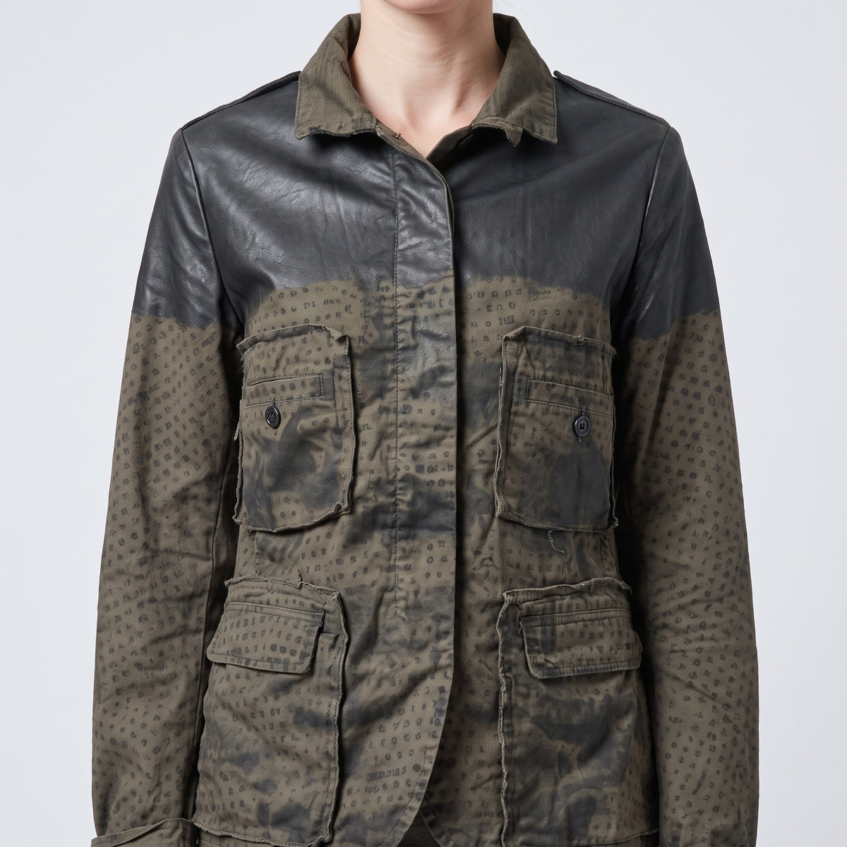 Utility Patchwork Field Jacket