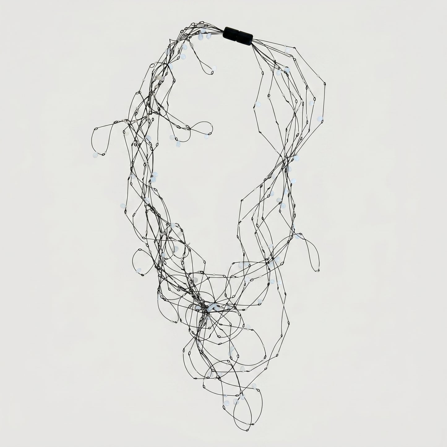 Artisanal Sculptural Wire Necklace