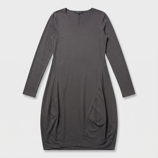 Asymmetric Cotton Jersey Tunic Dress