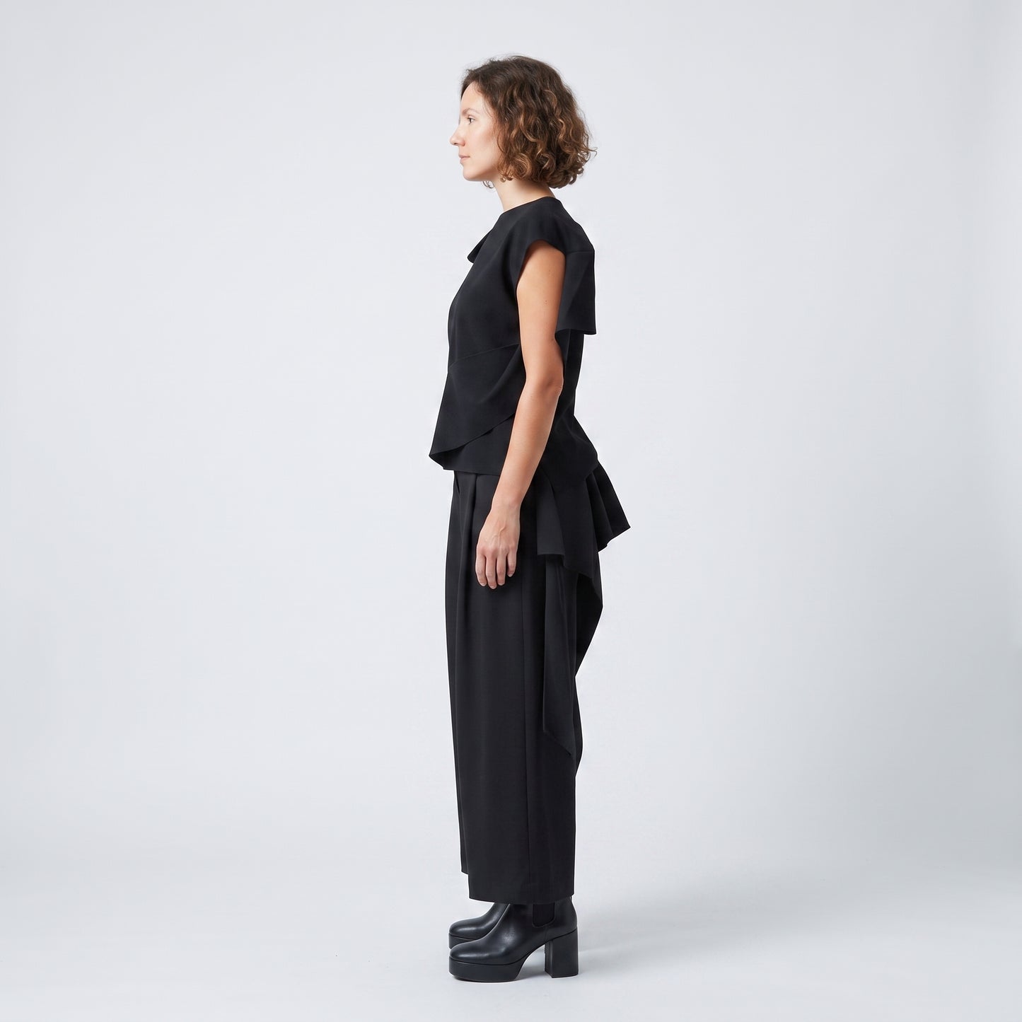 Architectural Asymmetrical Structured Top