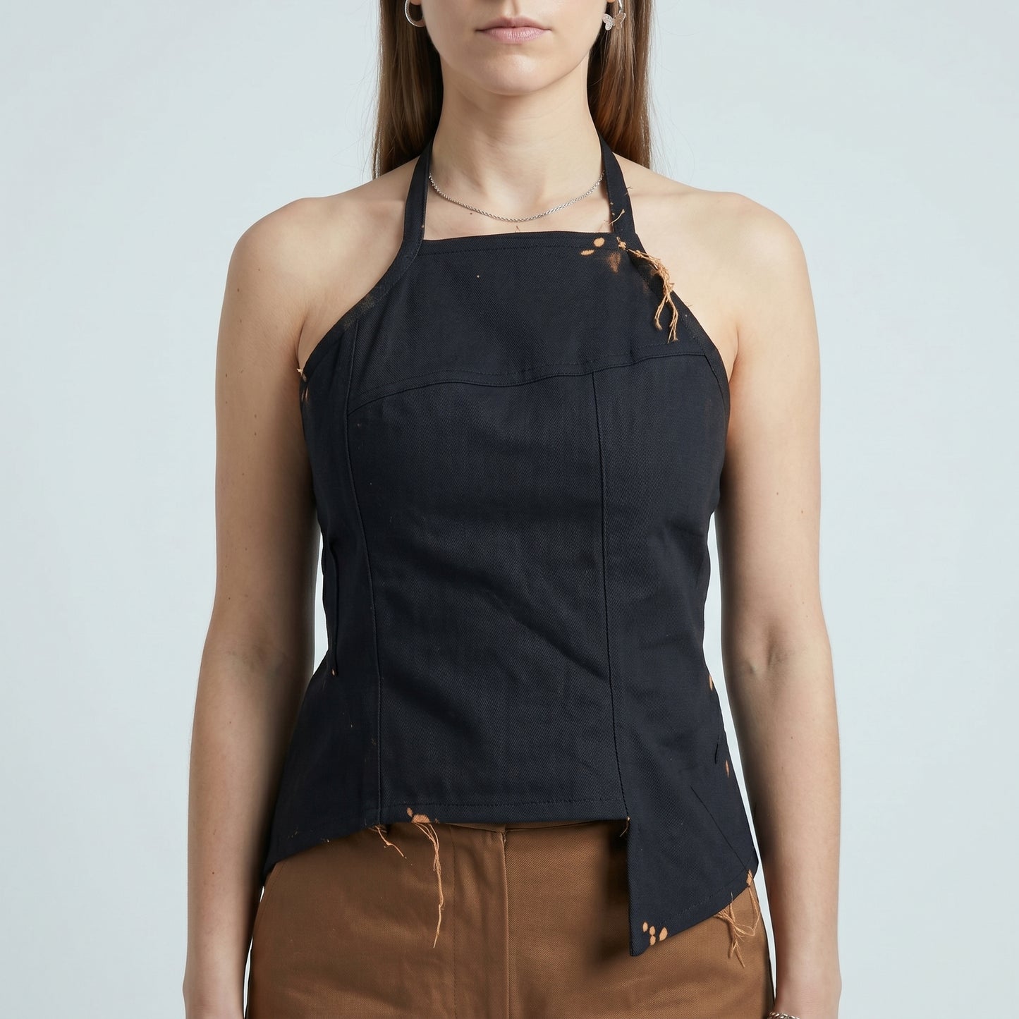 Halter Neck Corset Top