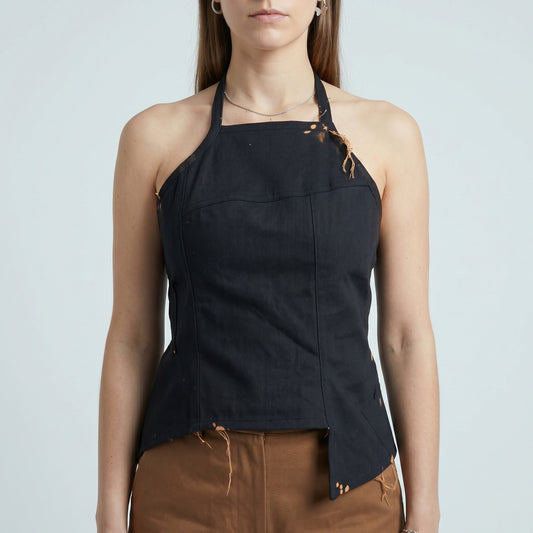 Halter Neck Corset Top