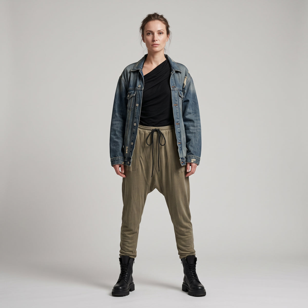 Relaxed Fit Cotton Joggers