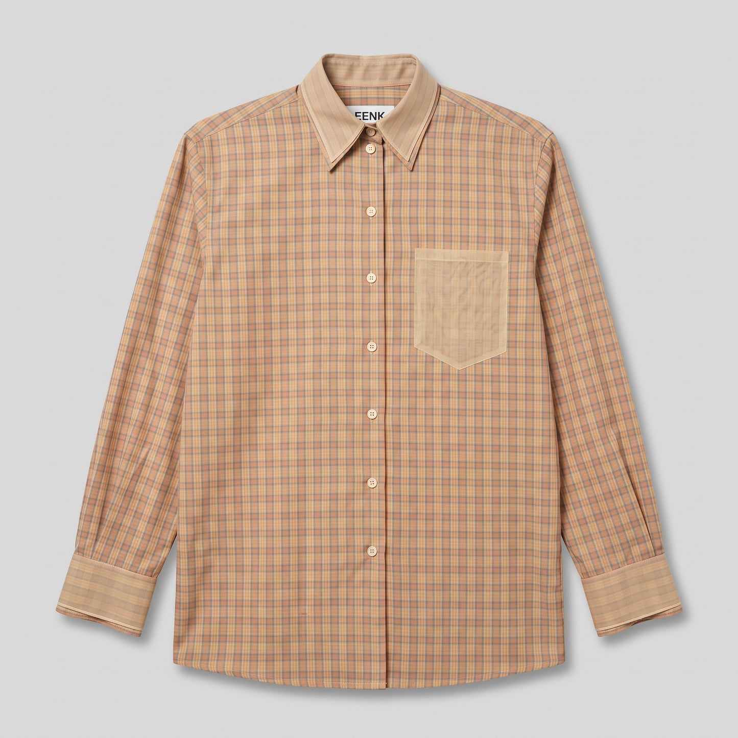 Classic Plaid Button-Down Shirt