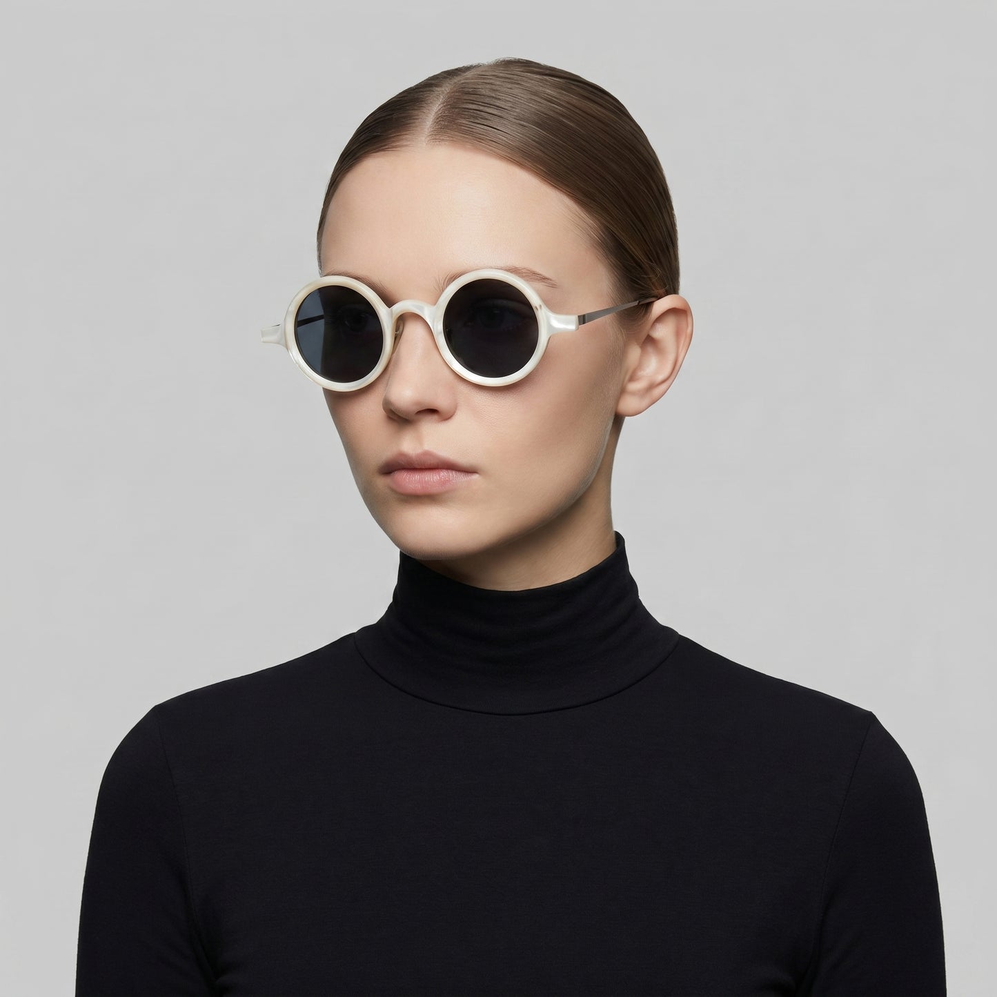 Round Acetate Sunglasses