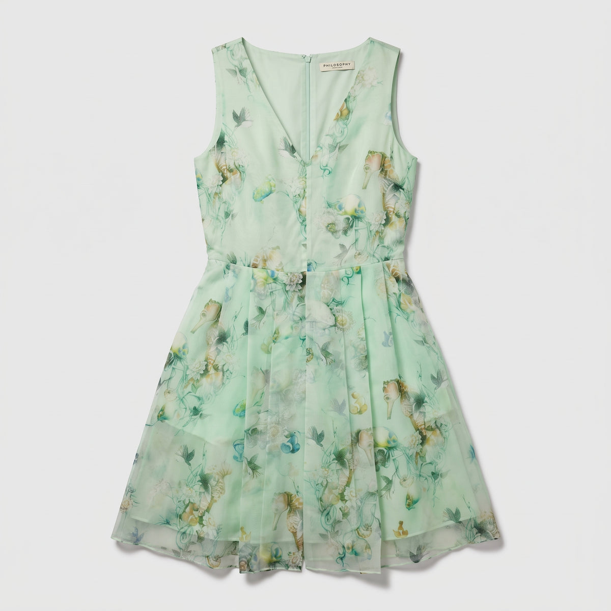 Floral Printed A-Line Dress