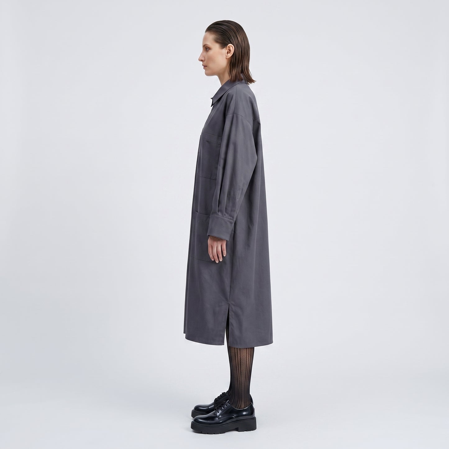 Utility Oversized Cotton Shirt