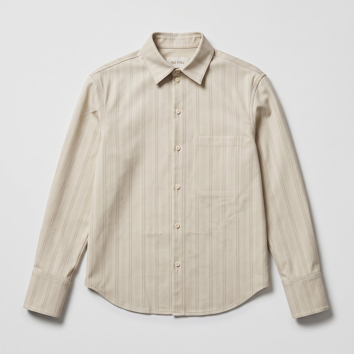 Tailored Striped Cotton Shirt