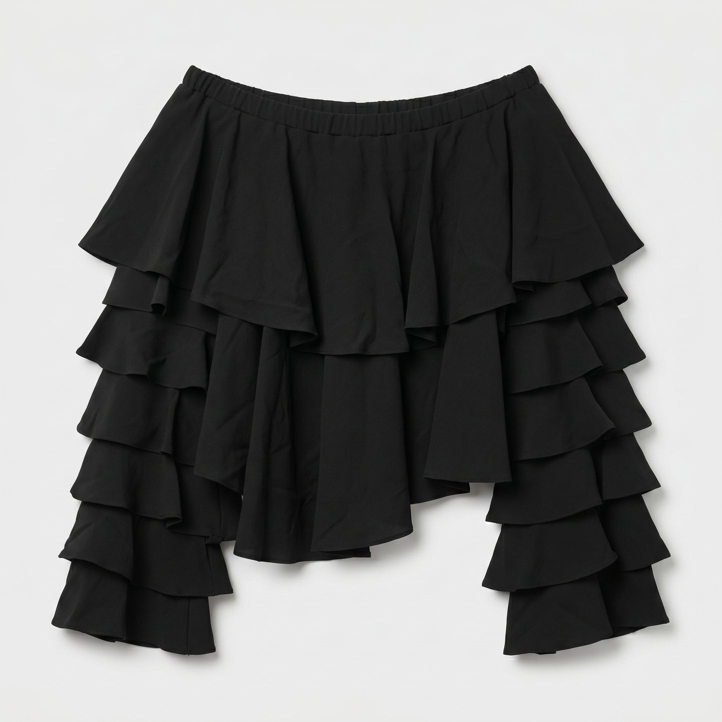 Off-The-Shoulder Ruffle Statement Top