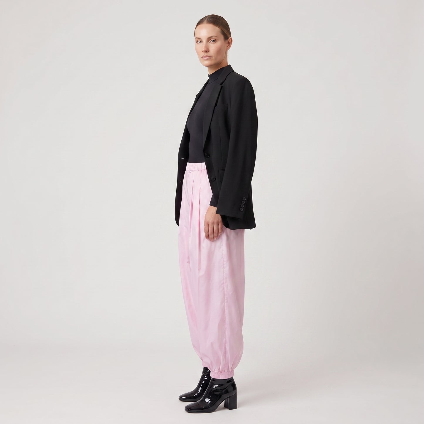Pastel Pink Balloon Trousers