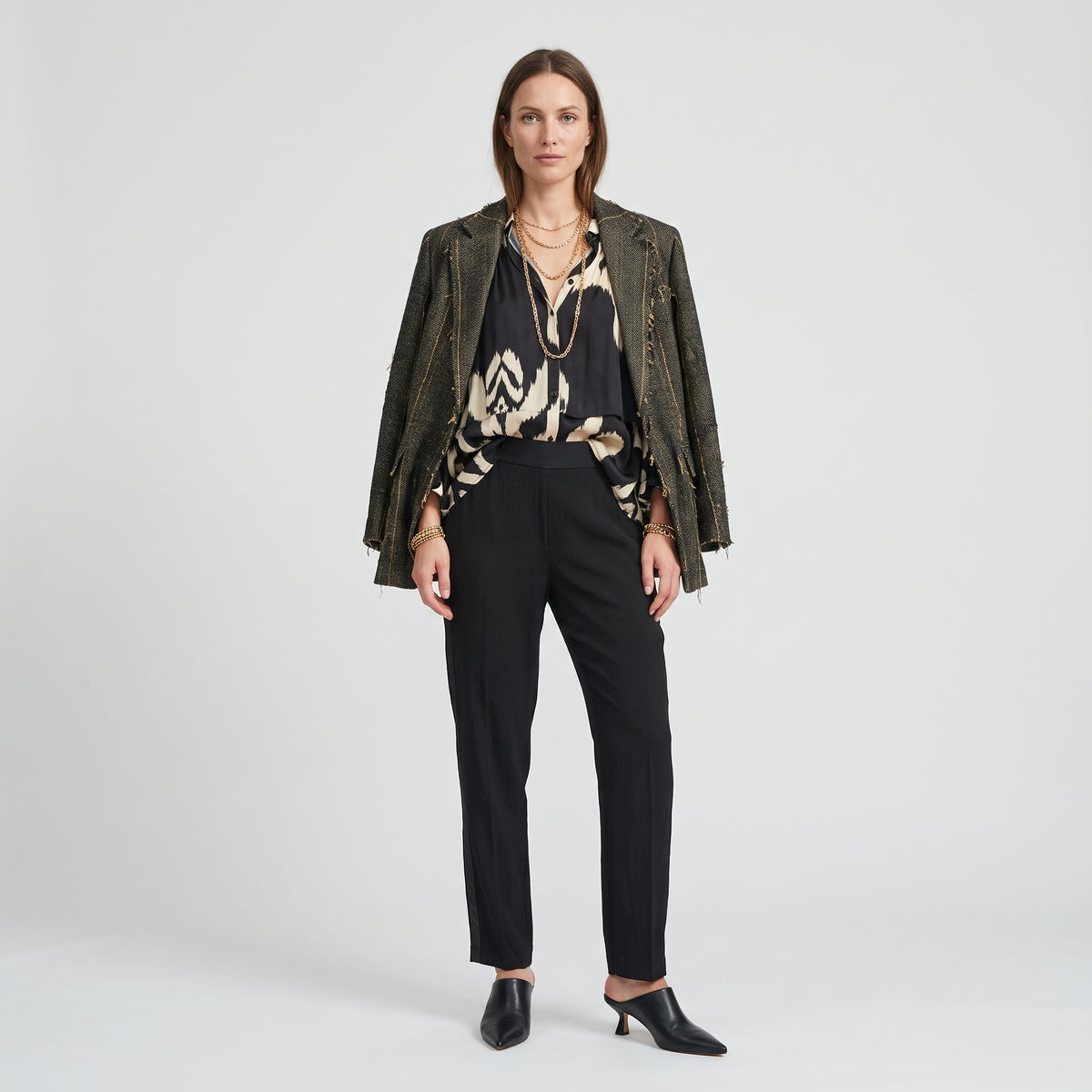 Essential Tailored Black Trousers