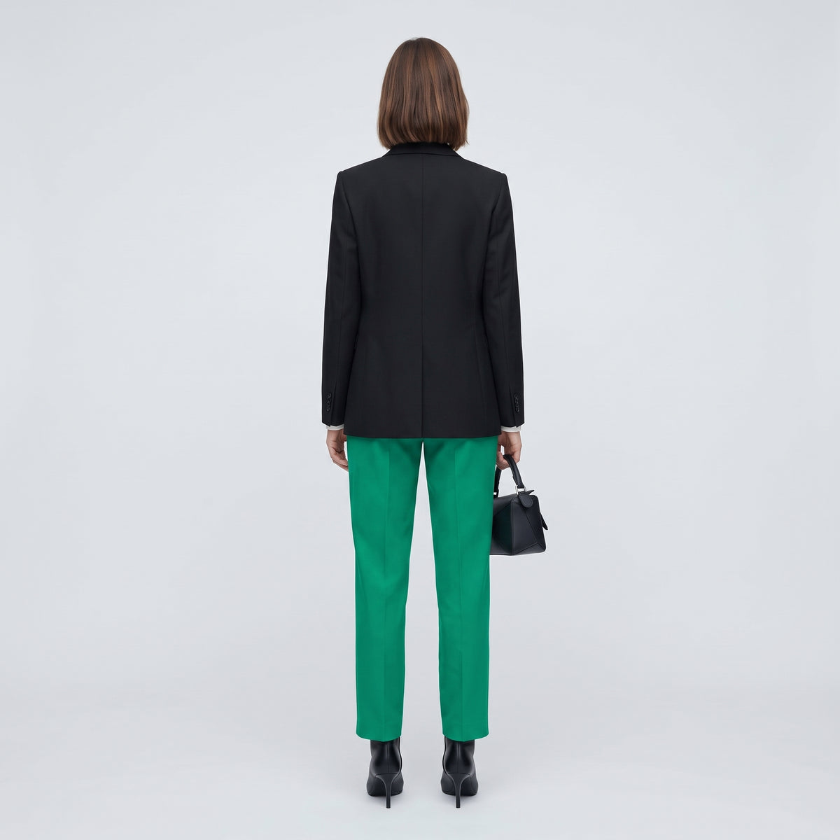 Vibrant Emerald Tailored Trousers