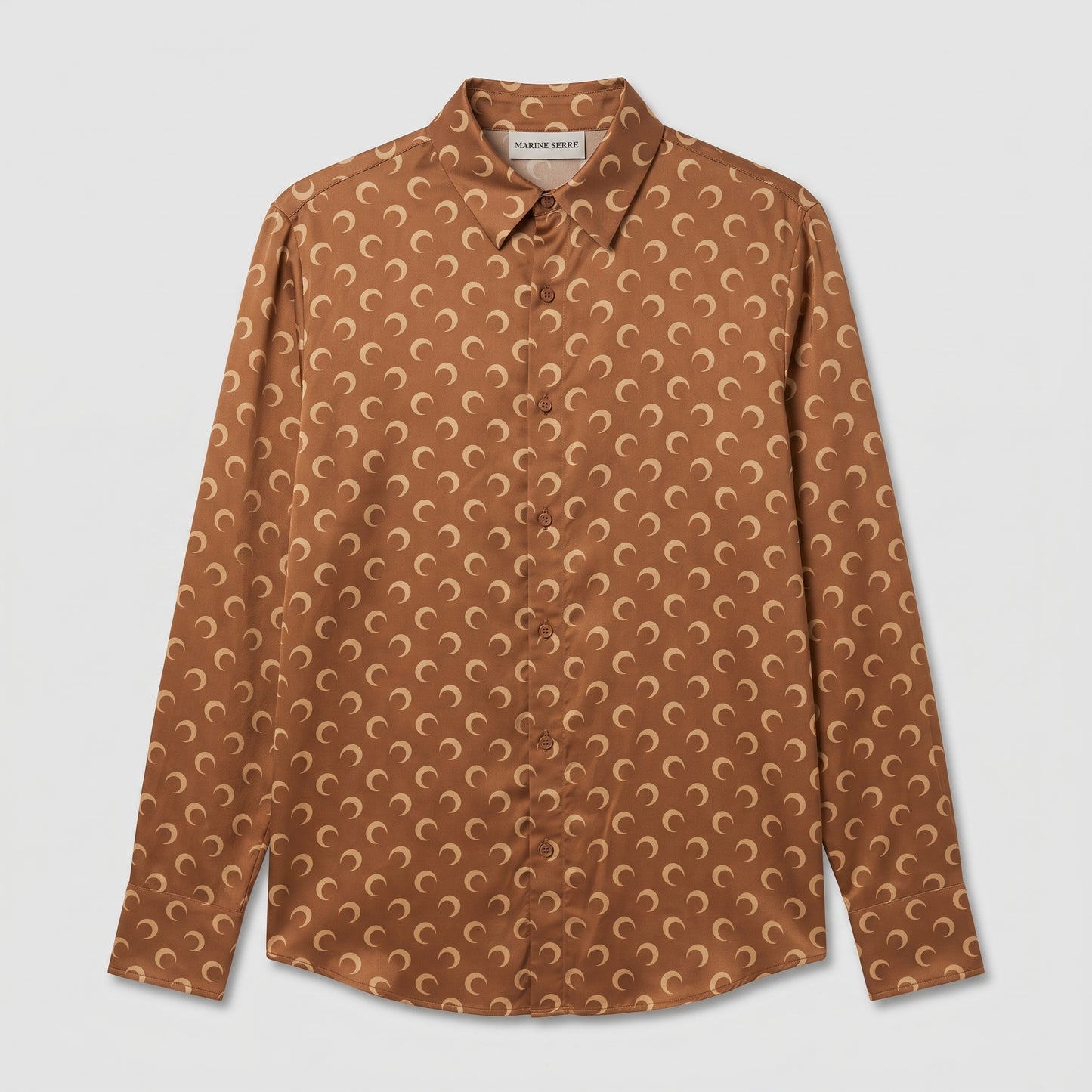 Monogram Printed Silk Shirt