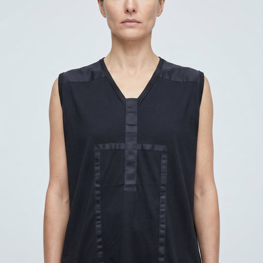 Minimalist Geometric Sleeveless Top