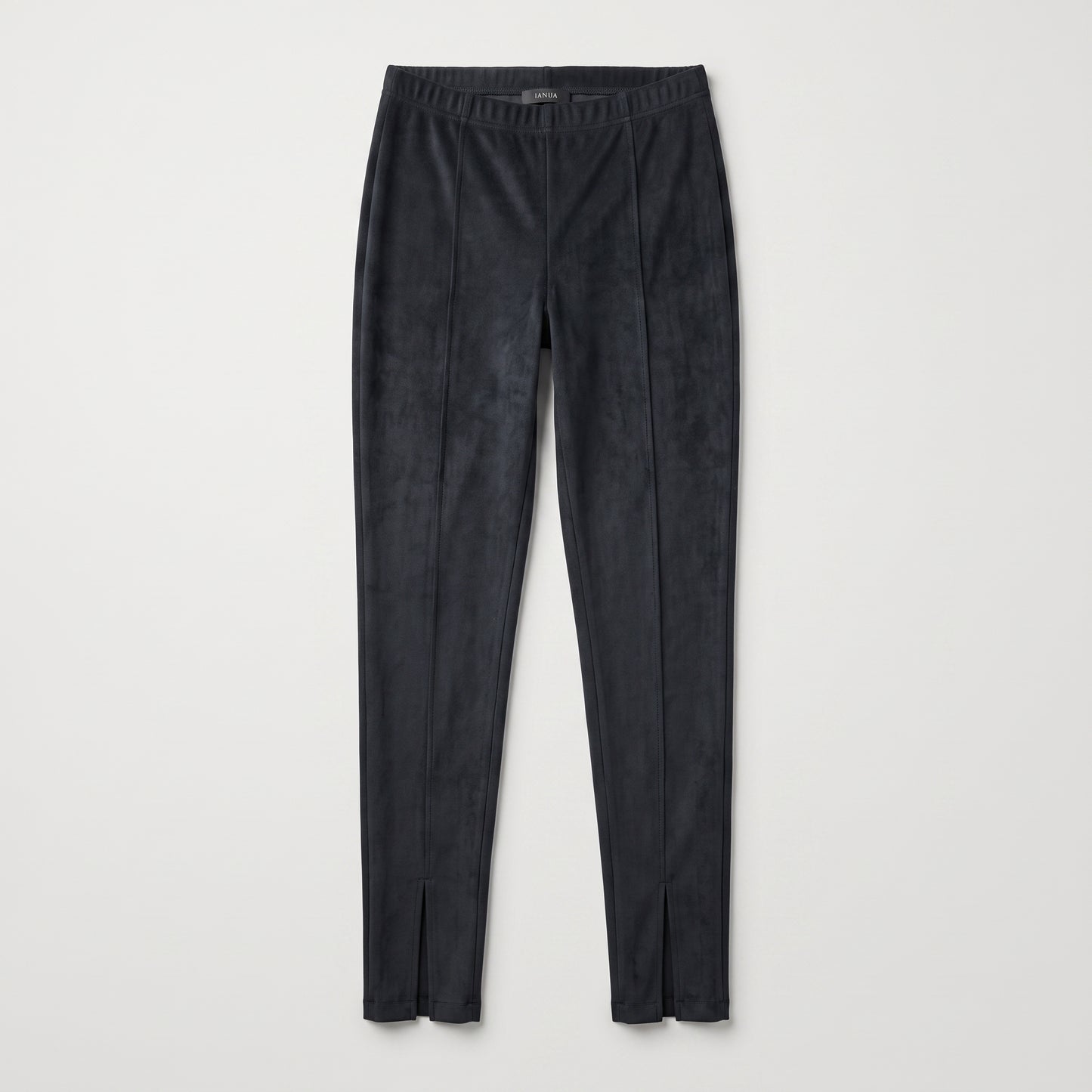 Suede Split Hem Leggings