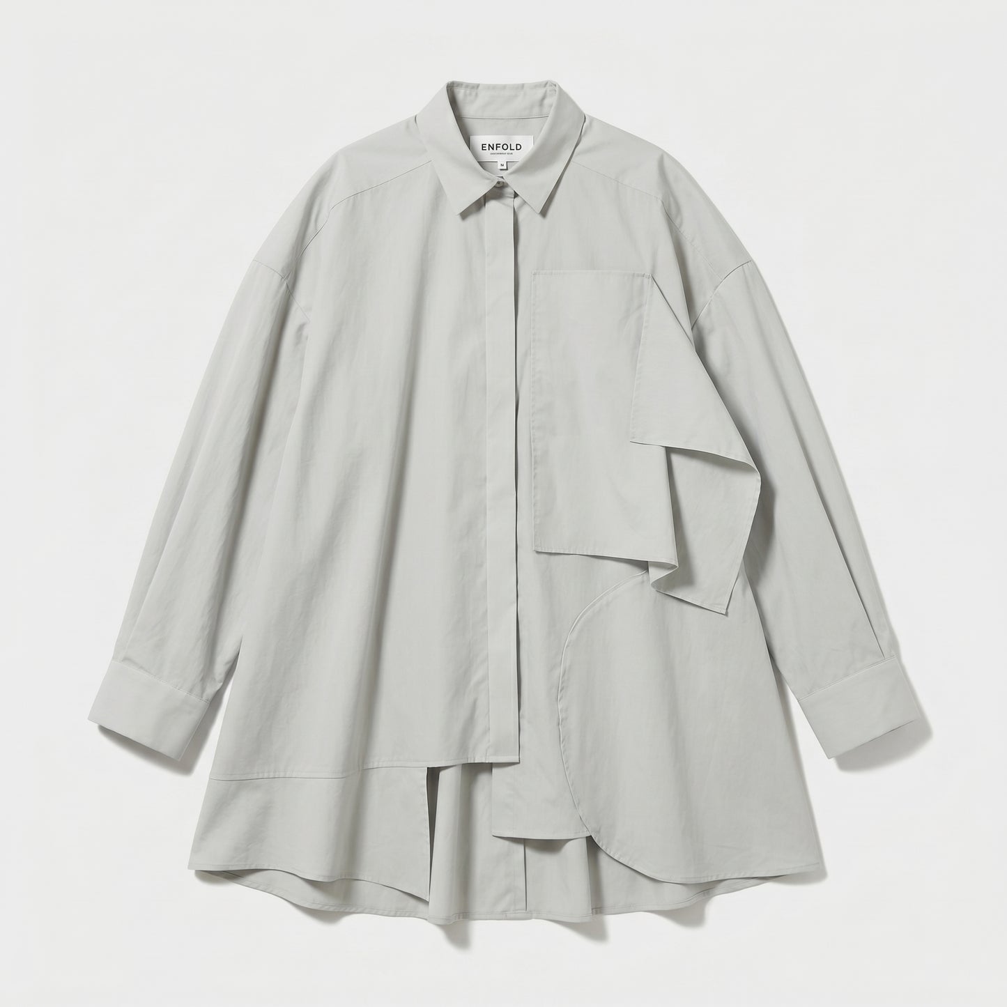 Architectural Panel Oversized Shirt