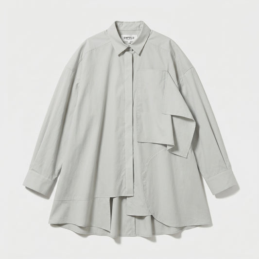 Architectural Panel Oversized Shirt