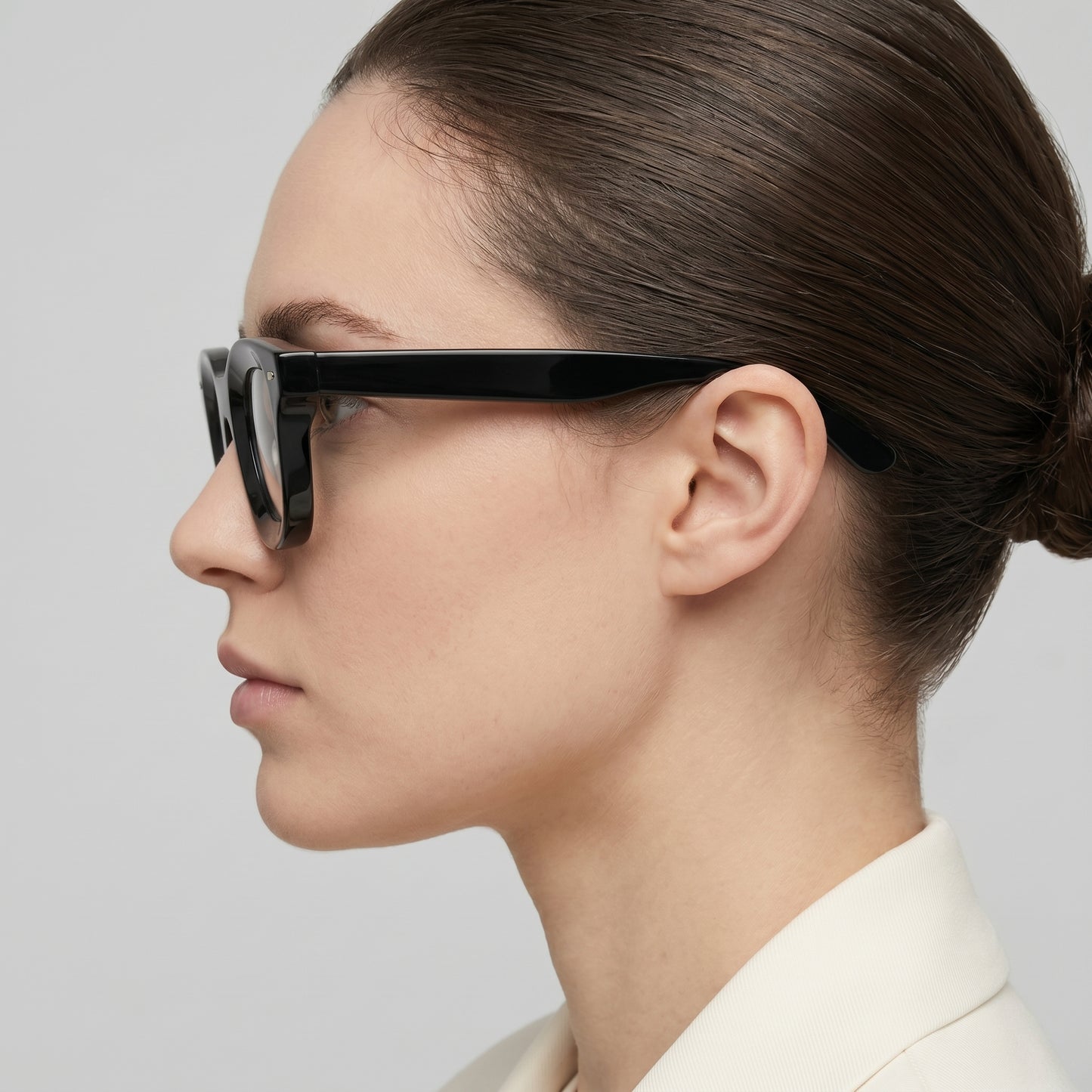 Bold Black Acetate Optical Frames