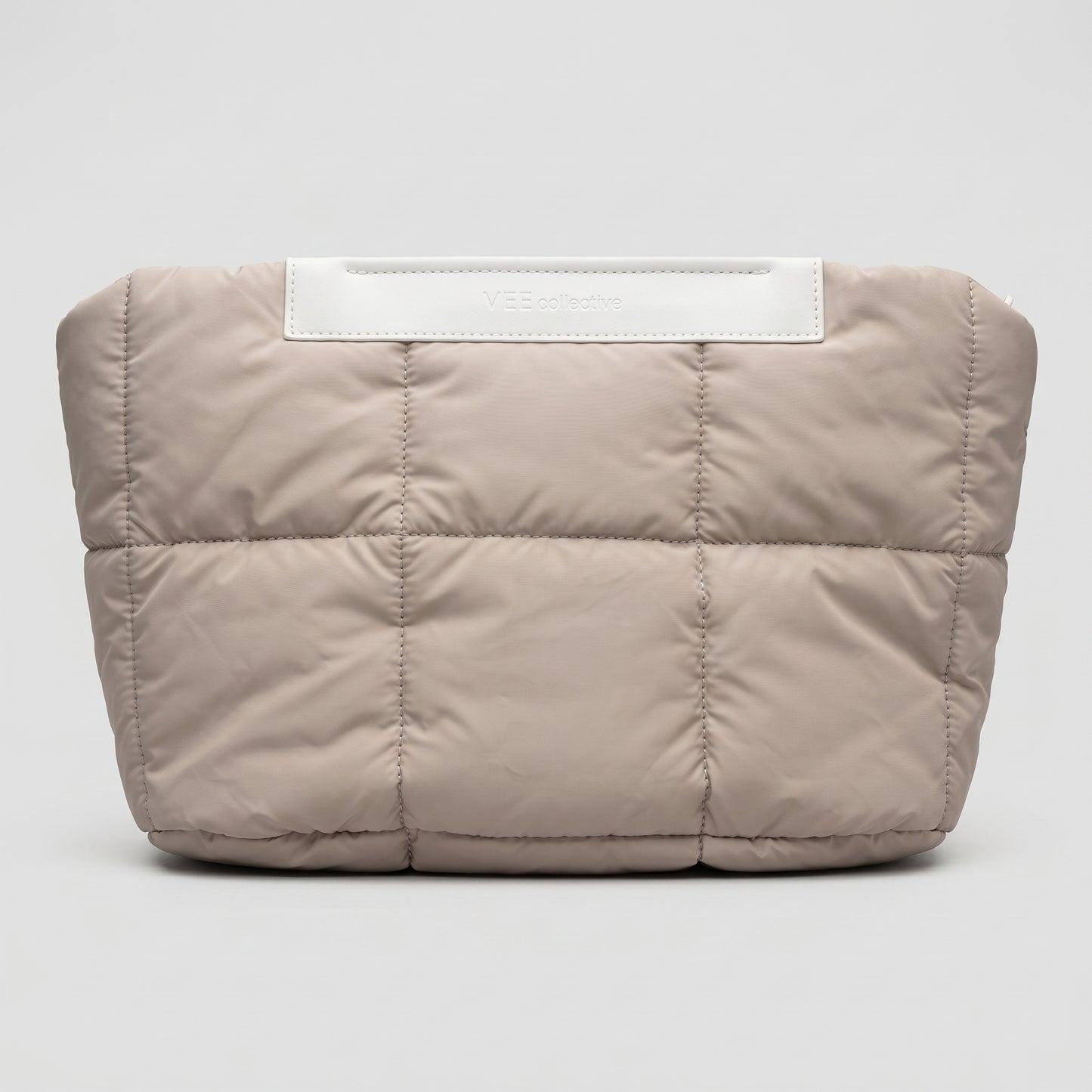Quilted Puffer Clutch Pouch