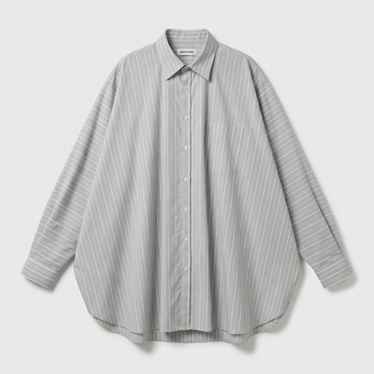 Oversized Striped Cotton Shirt