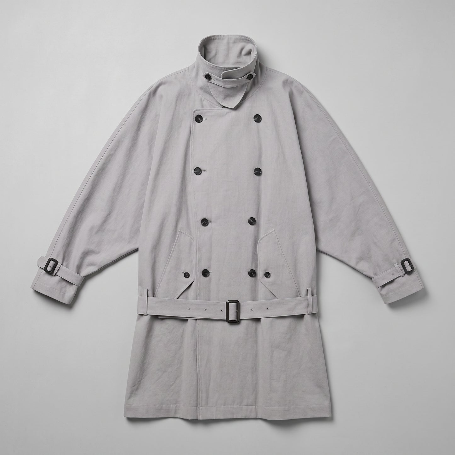 Double-Breasted Structured Utility Trench
