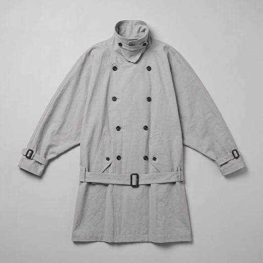 Double-Breasted Structured Utility Trench