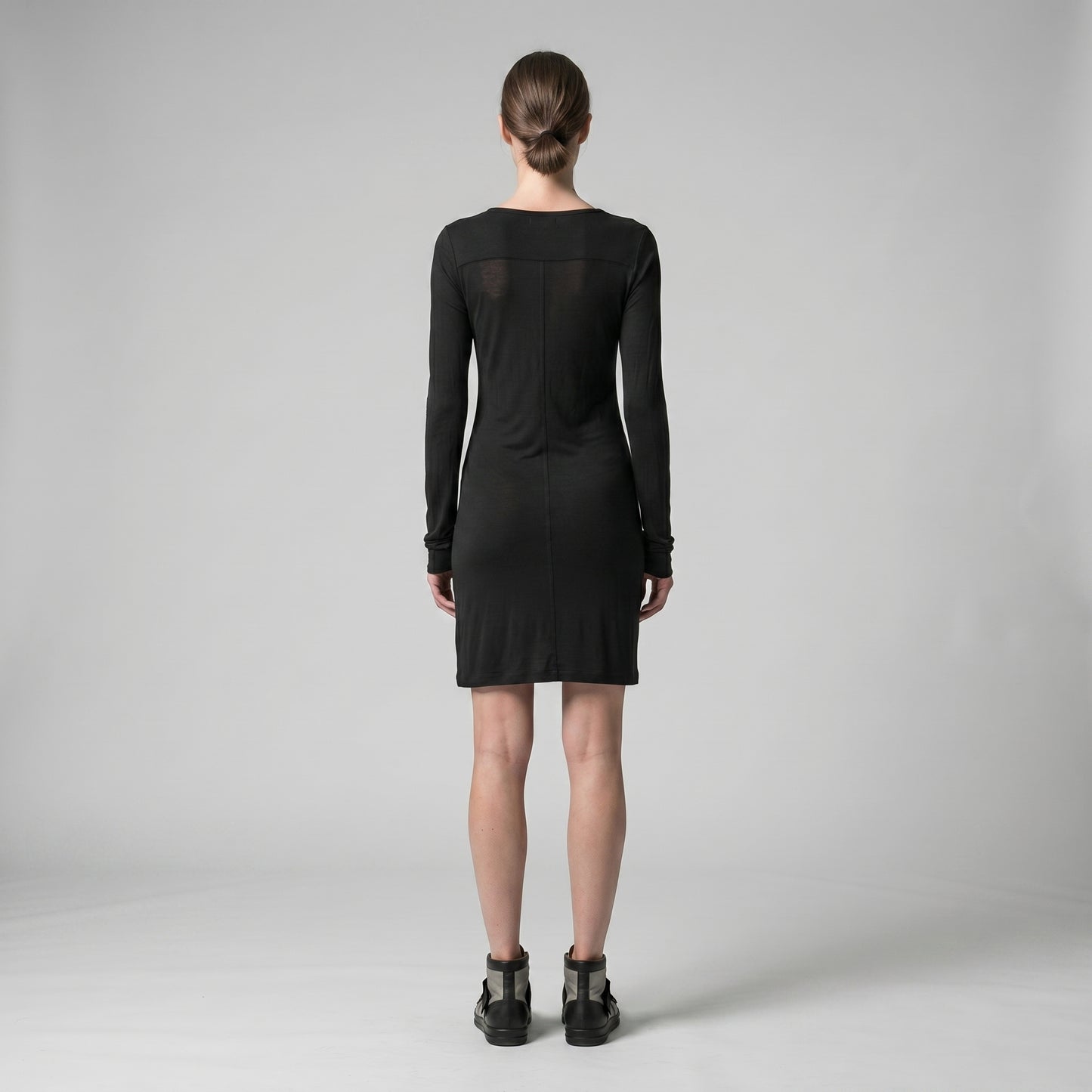 Essential Black Long Sleeve Top