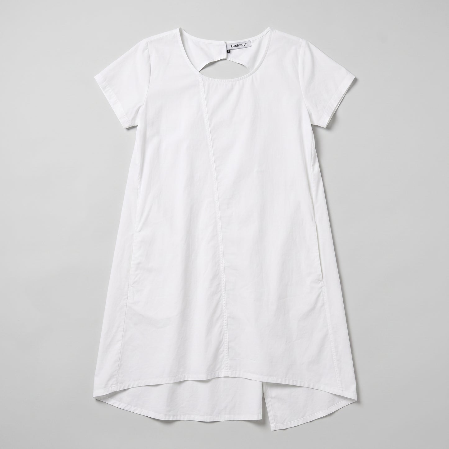 Asymmetric Cotton Tunic Dress