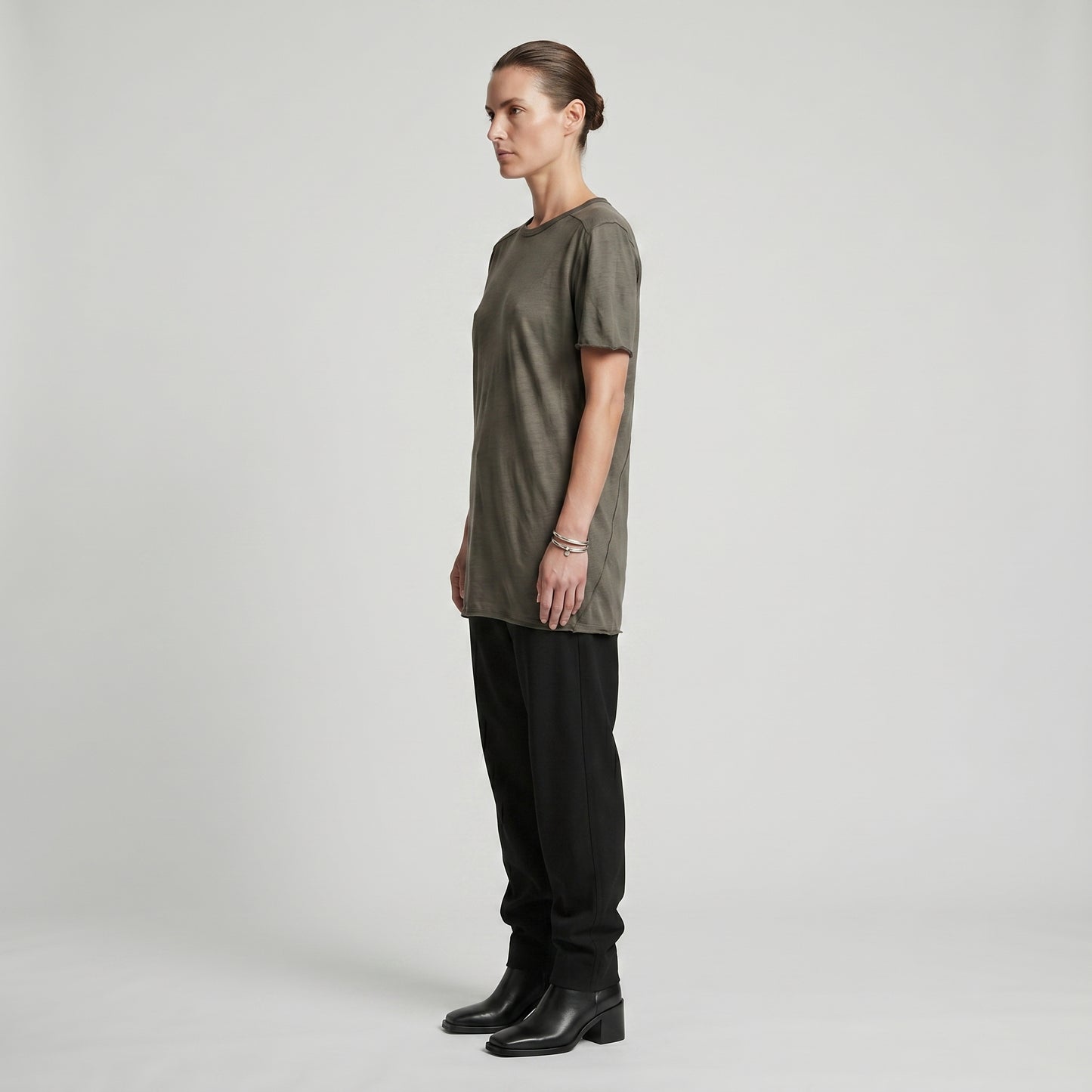 Minimalist Slub Cotton T-Shirt