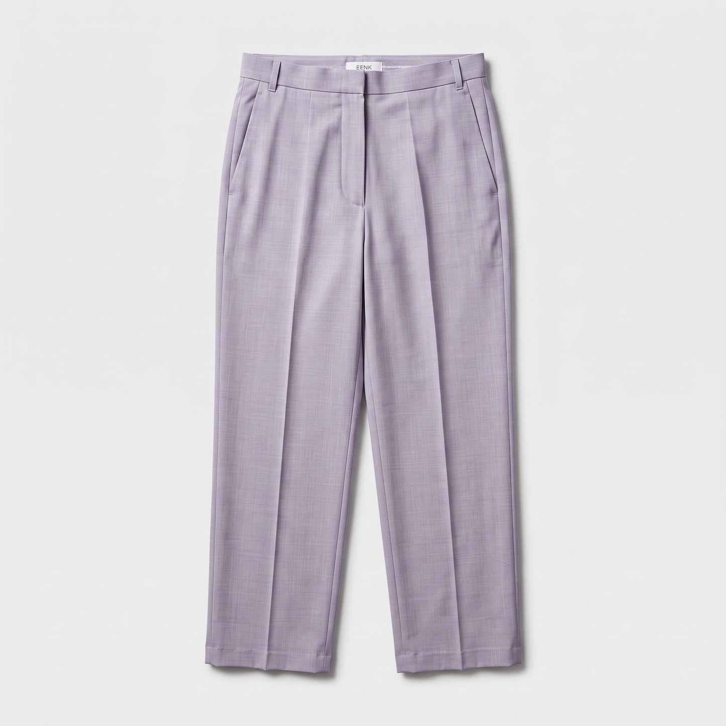 Tailored Lavender Cropped Trousers