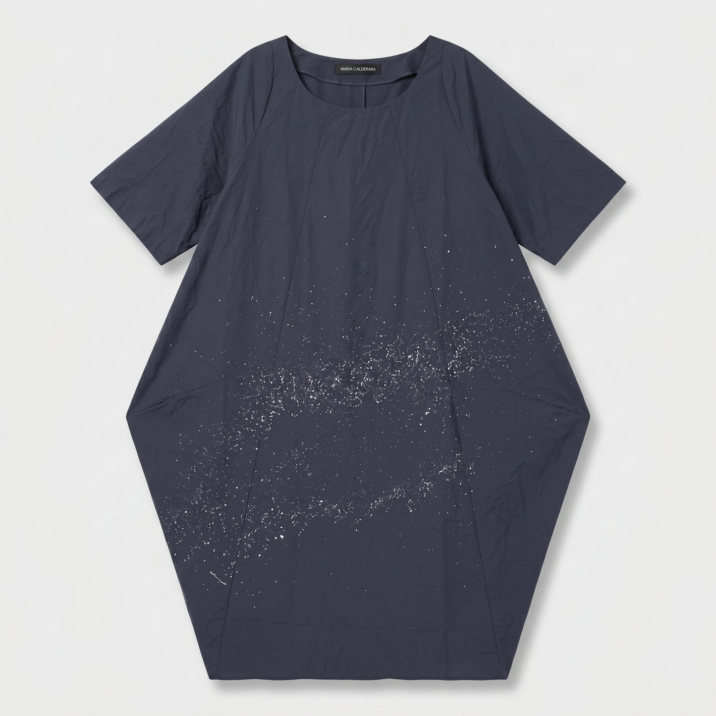 Splatter Print Cocoon Dress
