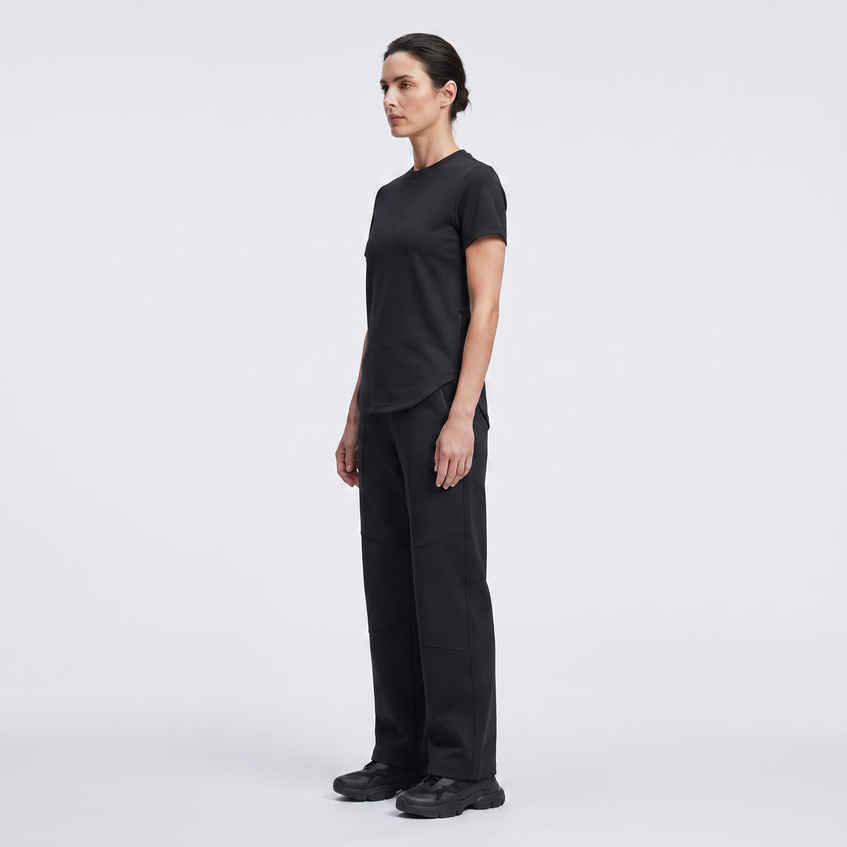 Modern Technical Crewneck T-Shirt