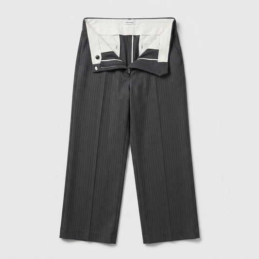 Tailored Pinstripe Wide Leg Trousers