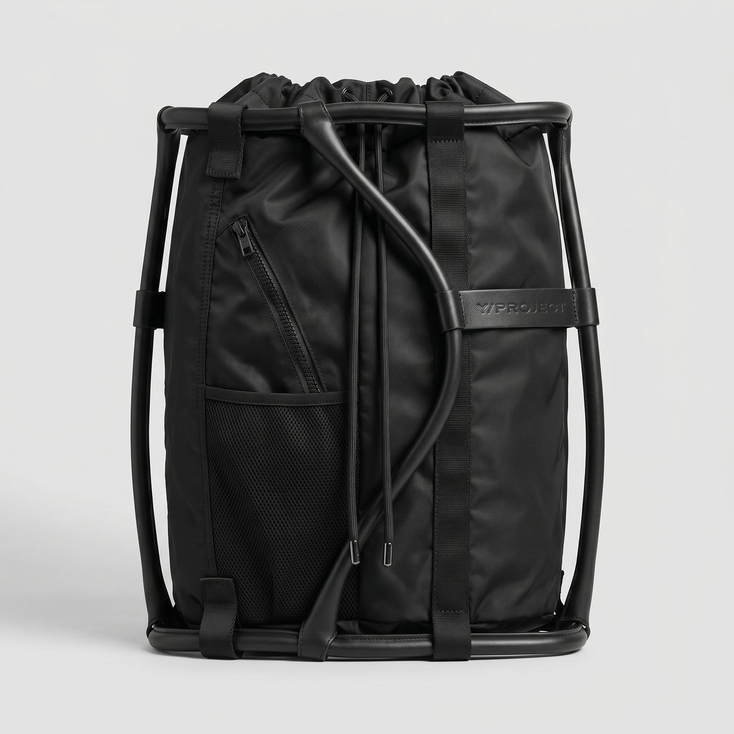 Architectural Structured Nylon Backpack