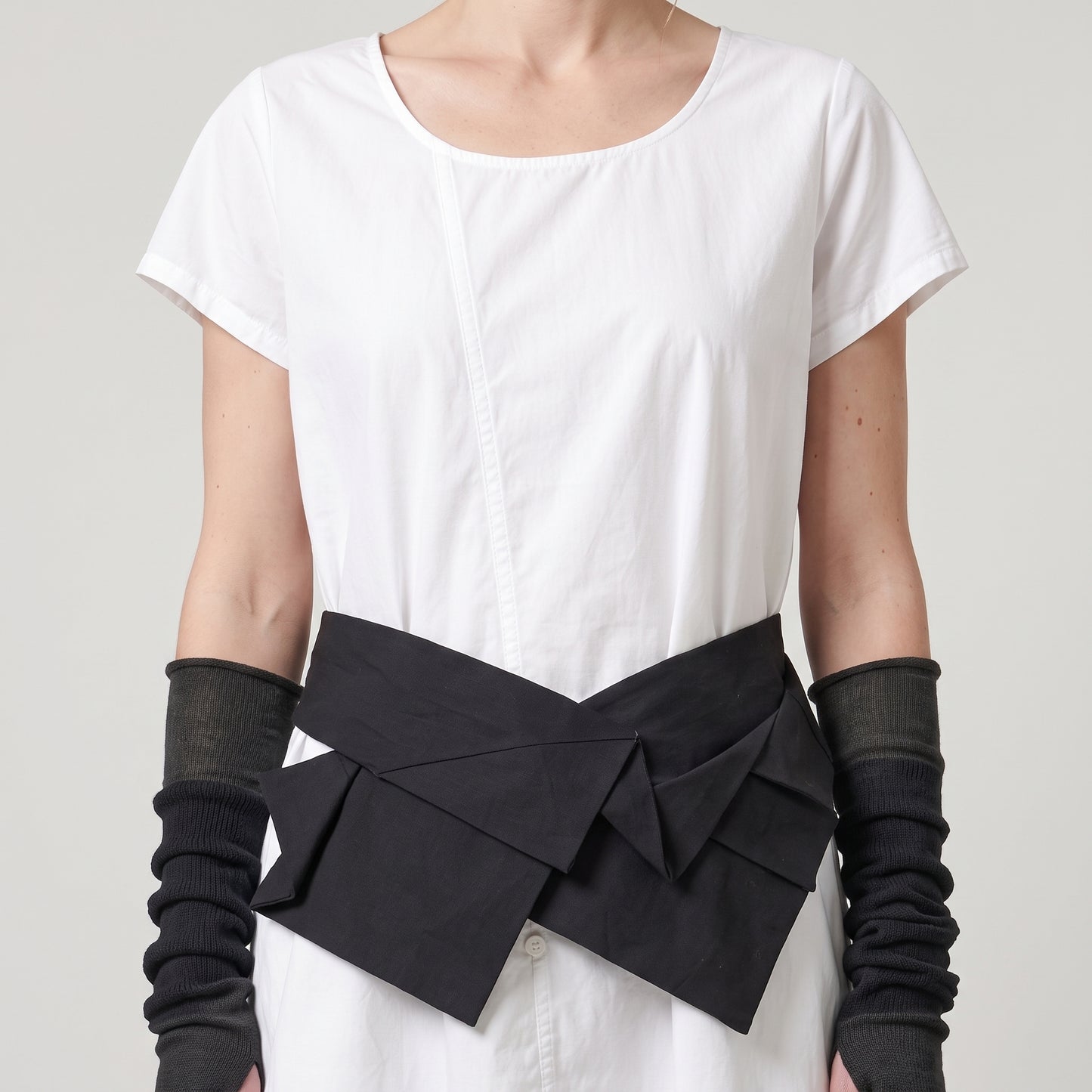 Asymmetric Cotton Tunic Dress