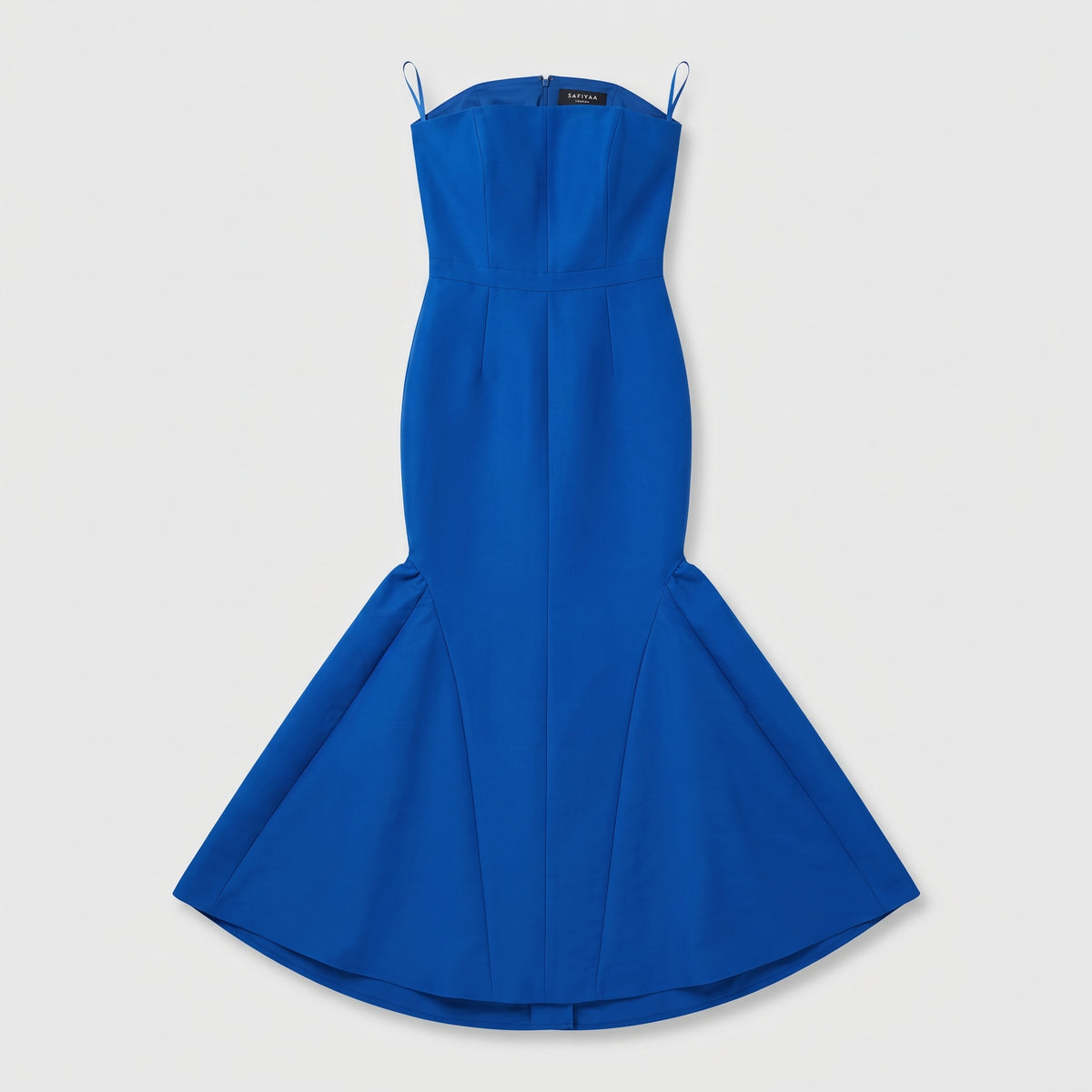 Cobalt Blue Structured Mermaid Gown