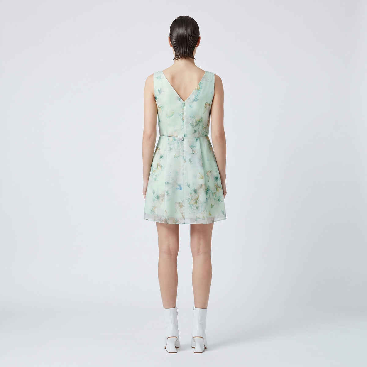 Floral Printed A-Line Dress