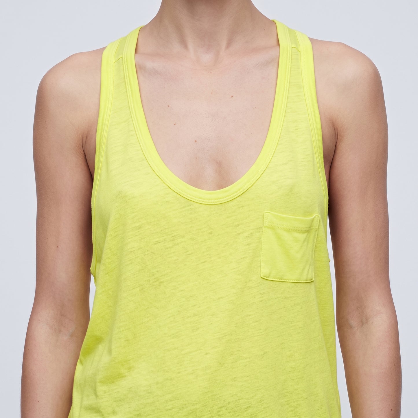 Neon Racerback Pocket Tank Dress