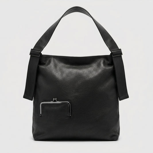 Minimalist Leather Shoulder Bag