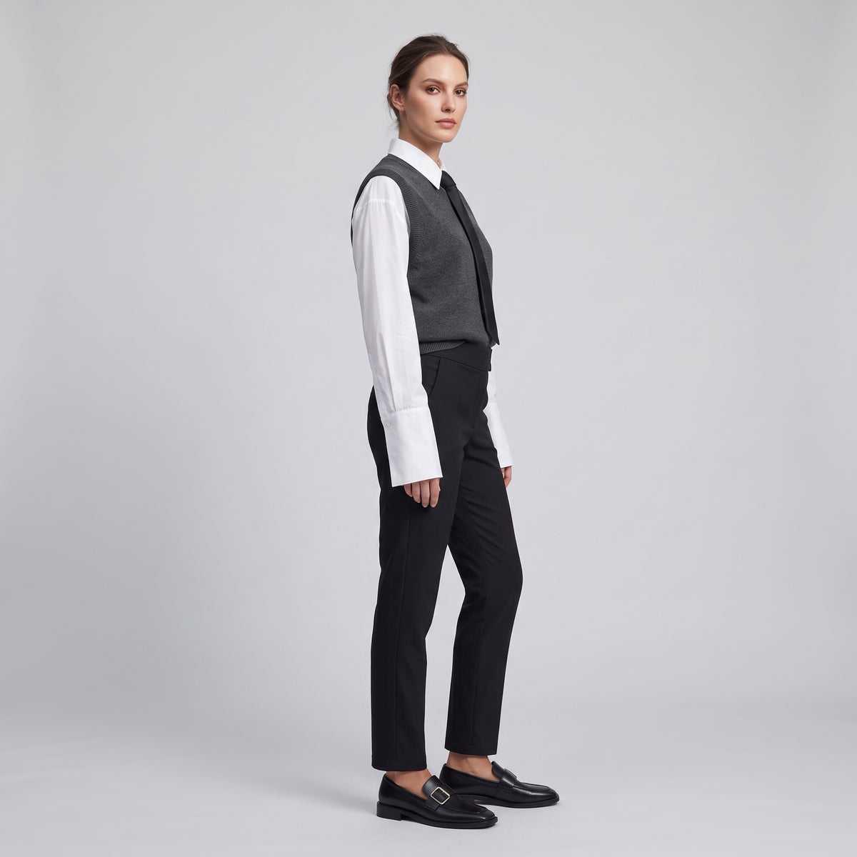 Tailored Classic Black Trousers