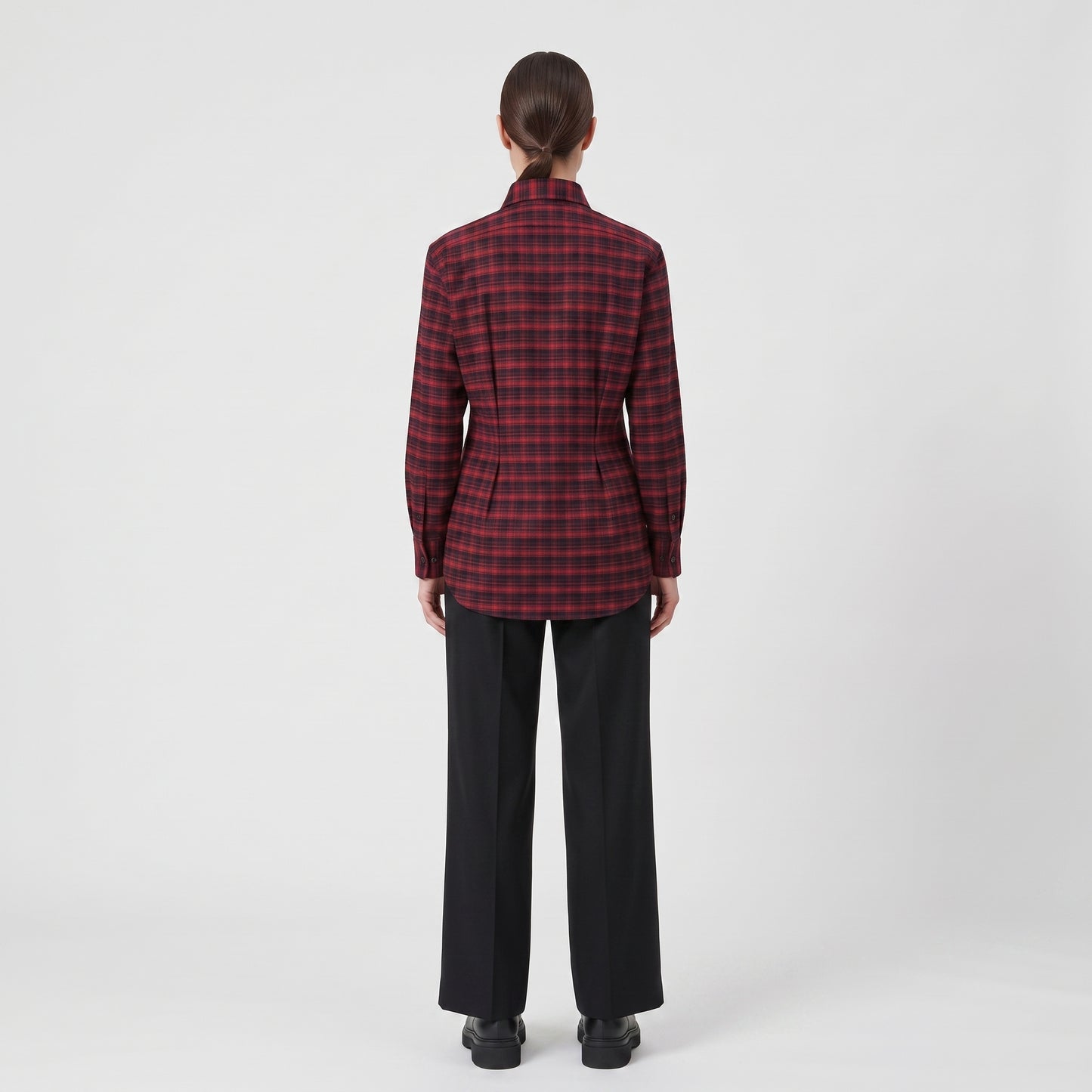 Red Plaid Flannel Shirt