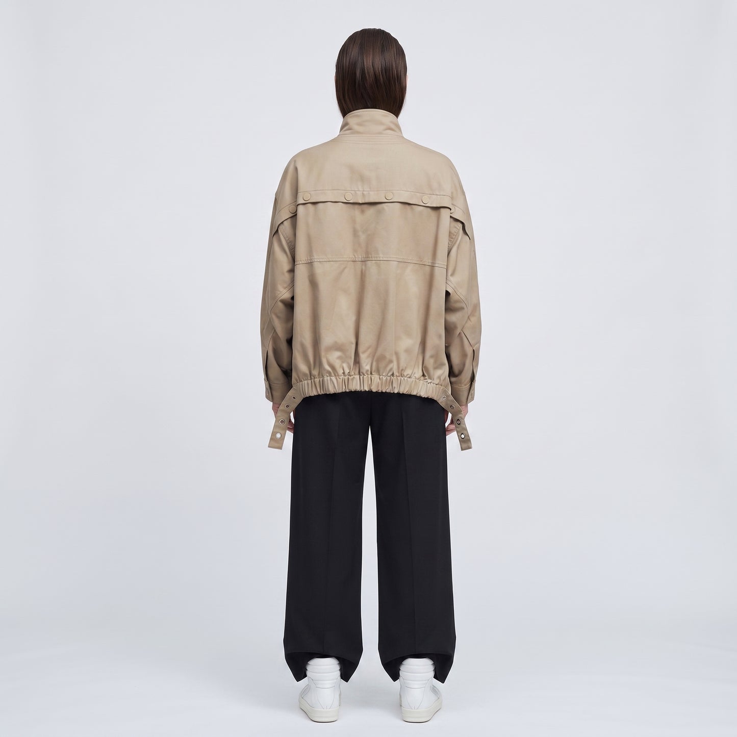 Utility Zip-Up Bomber Jacket